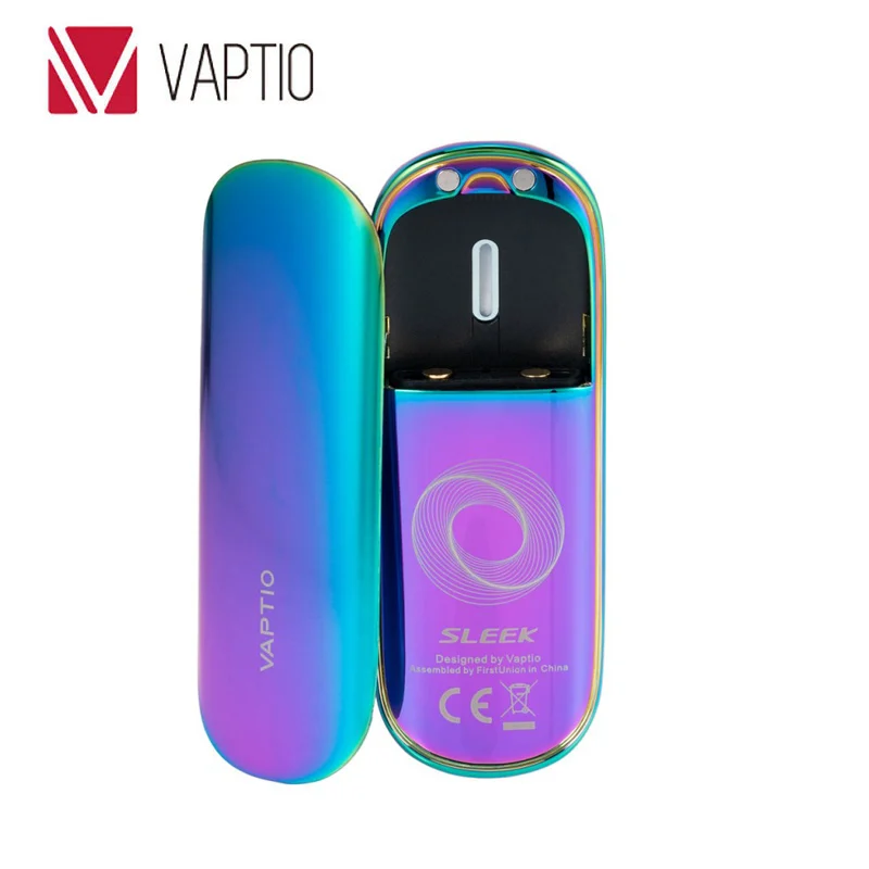 1 новейший оригинальный Vaptio vape kit система Pod 13 Вт 400 мАч аккумулятор 5 мл бак Ом