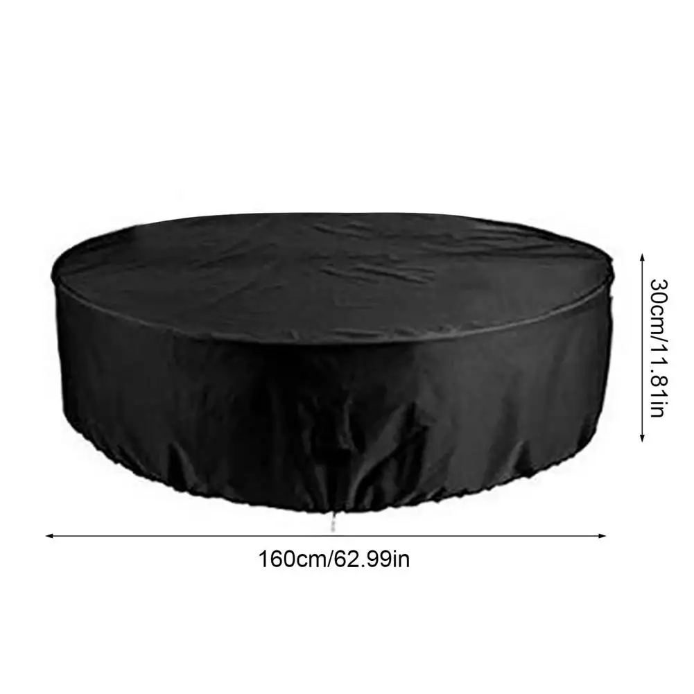 

Round Pool Cover - Fit Foldable Swimming Pool Washable Waterpoof Cover Anti-dust Sunscreen Swimming Pool Cover