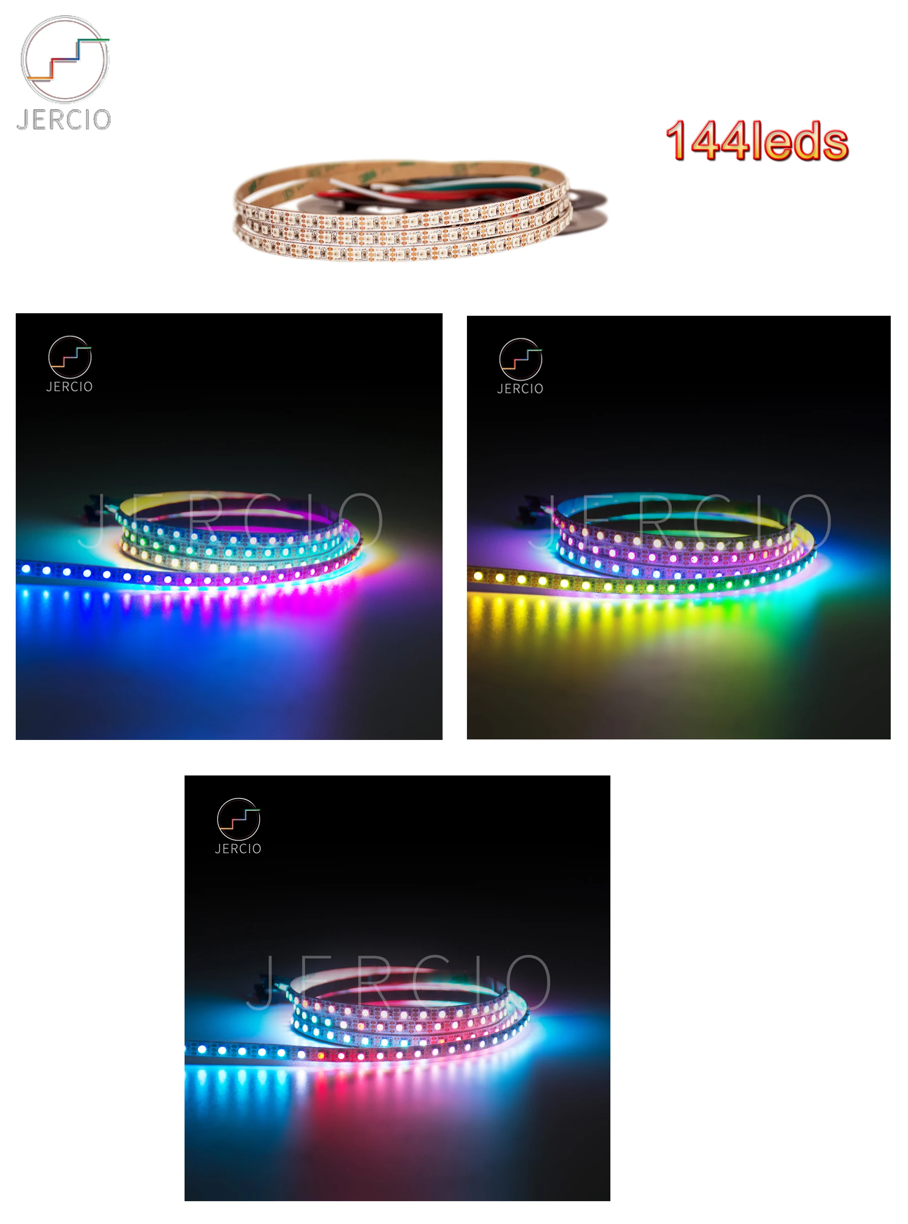 Светильник для изменения цвета WS2812B-MINI SK6812 IC 144 светодиодов/пикселей/м; индивидуальная Светодиодная лента для сна IP30 DC5V(по индивидуальному заказу