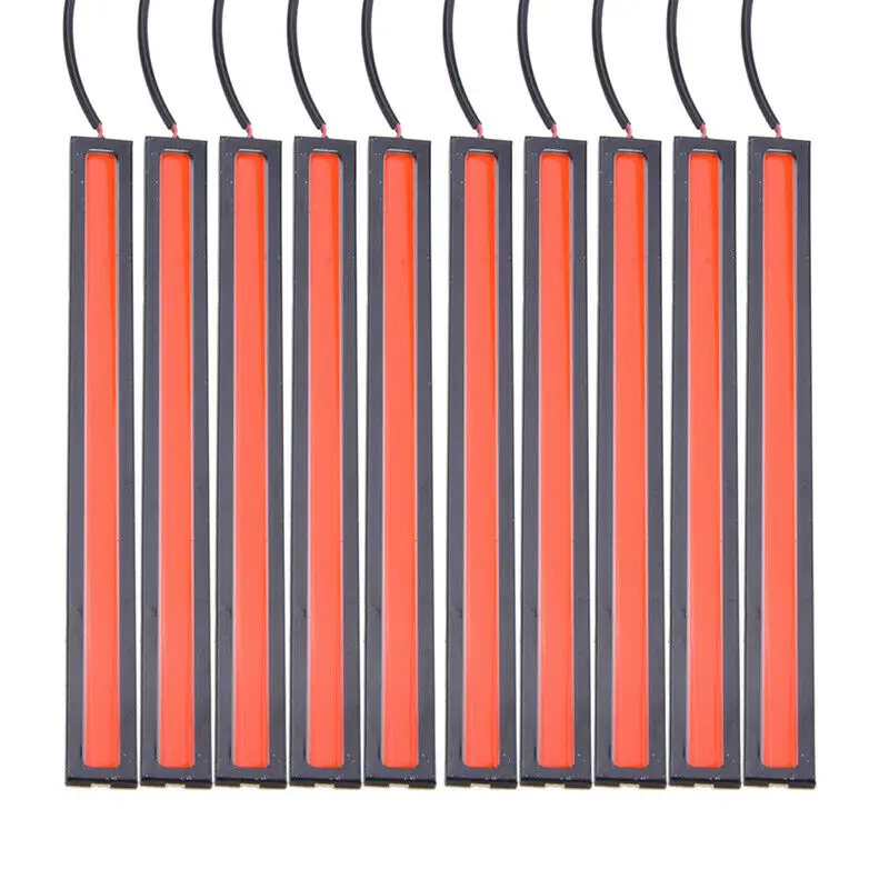 10 шт. светодиодный светильник DRL дневного света COB автомобильный