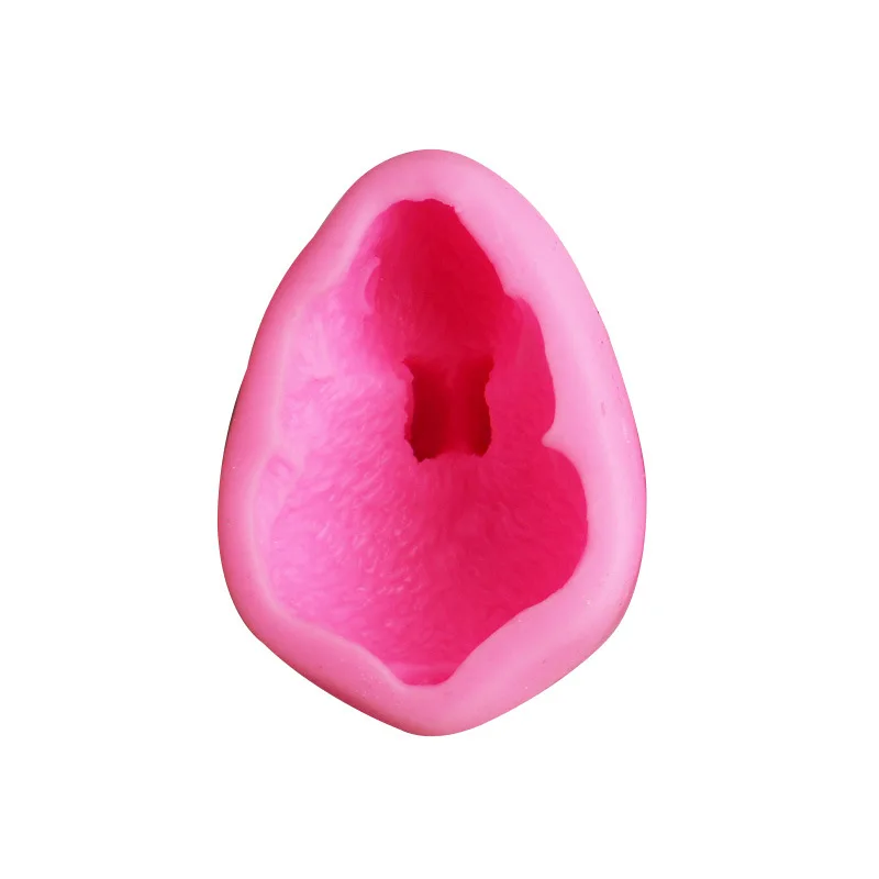 3D Силиконовая форма в виде кролика Торт Шоколад Конфеты помадка свечи мыло формы