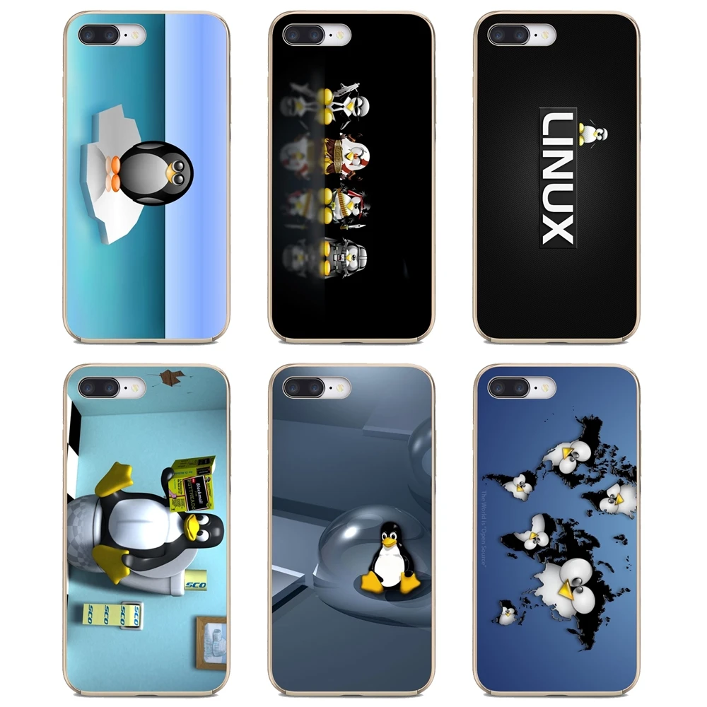 Силиконовый чехол Linux-Penguin для Huawei P30 P40 P20 P7 P8 P9 P10 Lite Plus Pro 2015 2016 2017 Mini - купить по