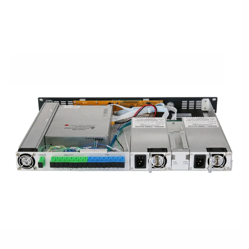 

1545-1565nm WDM 8 Outputs ports EDFA with LC/APC wdm connector FTTH EYDFA