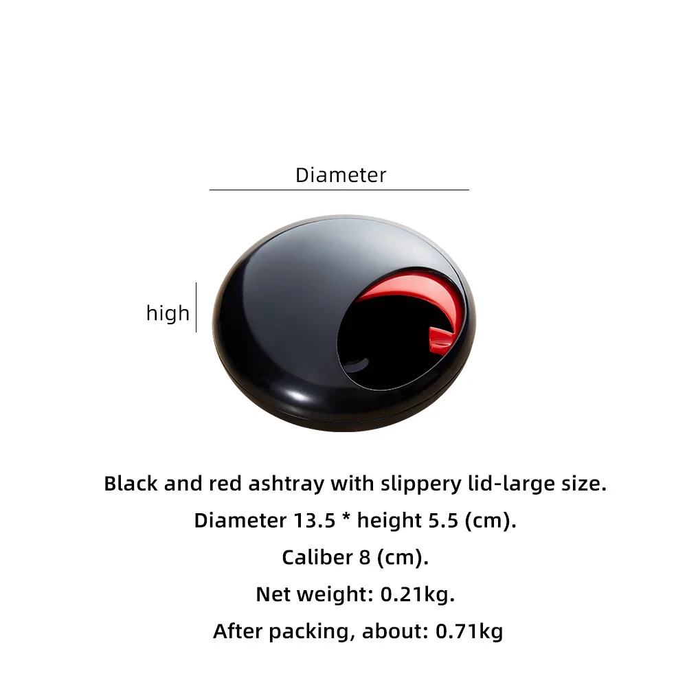 

Creative Ashtrays Decorative Large Rotating Ashtrays with Lids for Home Car Ash Tray Cigar Cigarette Ashtray Gift for Boyfriend