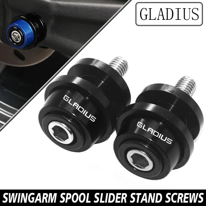 

Motorcycle Accessories M8 Swingarm Spools Slider Stand Screw For Suzuki Gladius 650 SFV650 GLADIUS 2009-2015 2010 2011 2012 2013