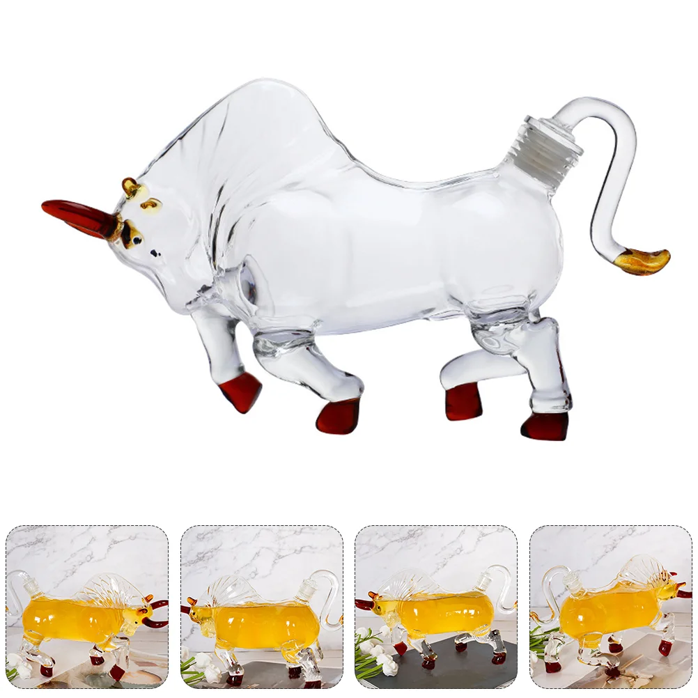 

Бытовая бутылка Bullfighting Design, прозрачная стеклянная бутылка