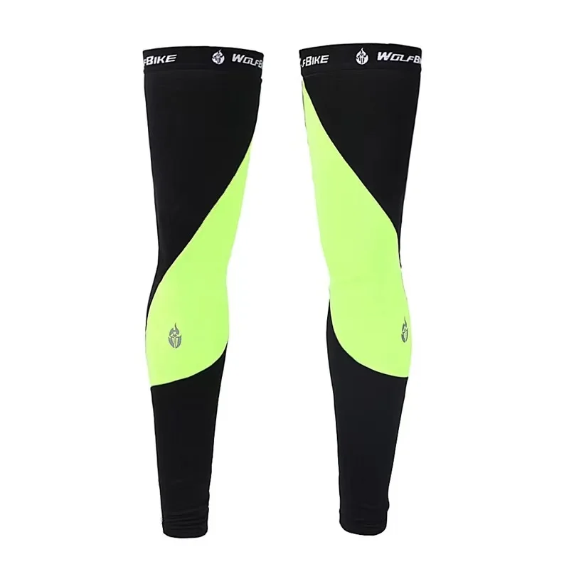

Cycling Leg Warmers Thermal Fleece Windproof Knee Sleeve Breathable MTB Mountain Bike Protect Cover Riding Warm Leg Covers
