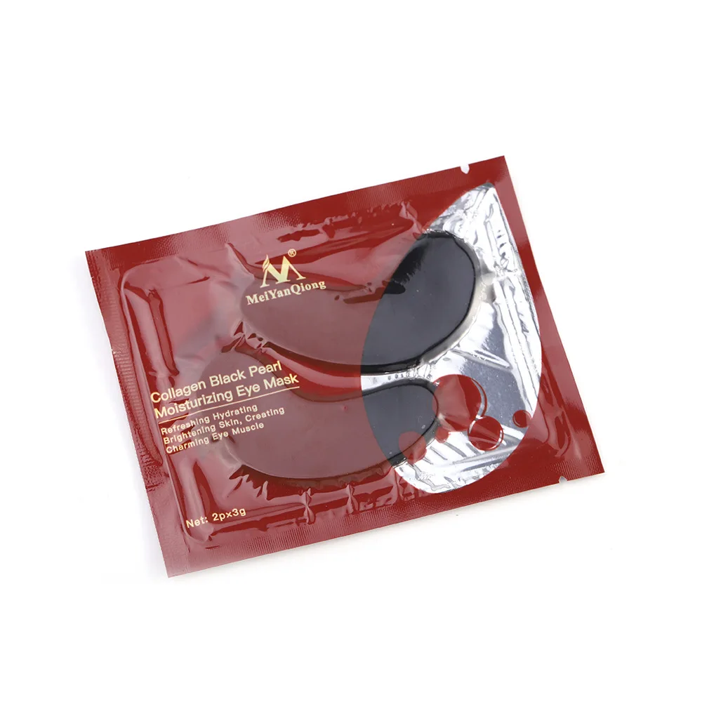 Корейский лучший для черного жемчуга коллаген гелиевая маска глаз патчи