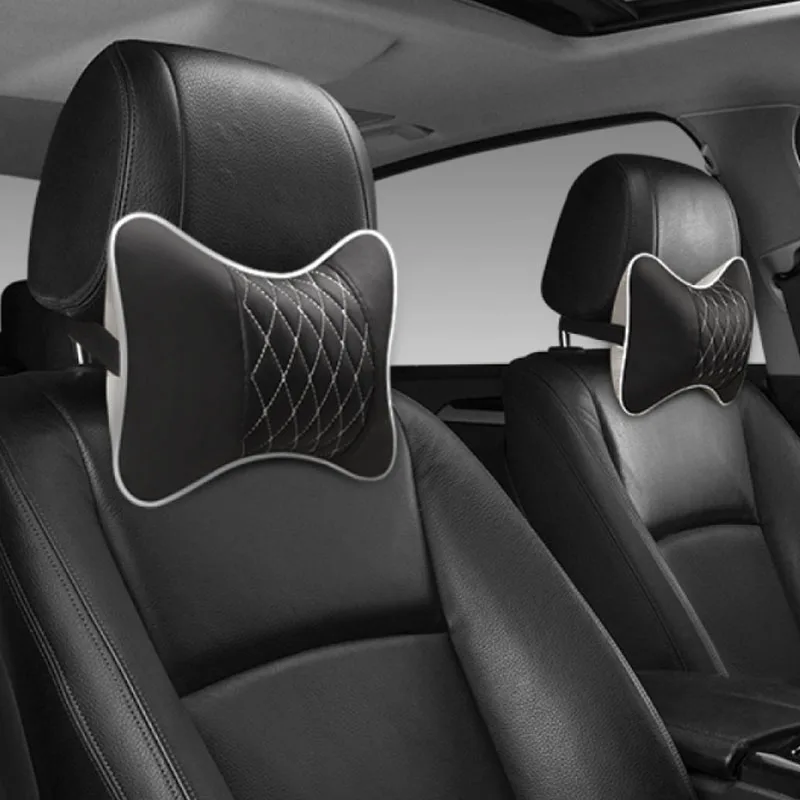 

For Volkswagen VW Touareg 2019 2020 2021 Car Neck Headrest Pillow Front Row Head Support Neck Protector Seat Neck Rest Interior