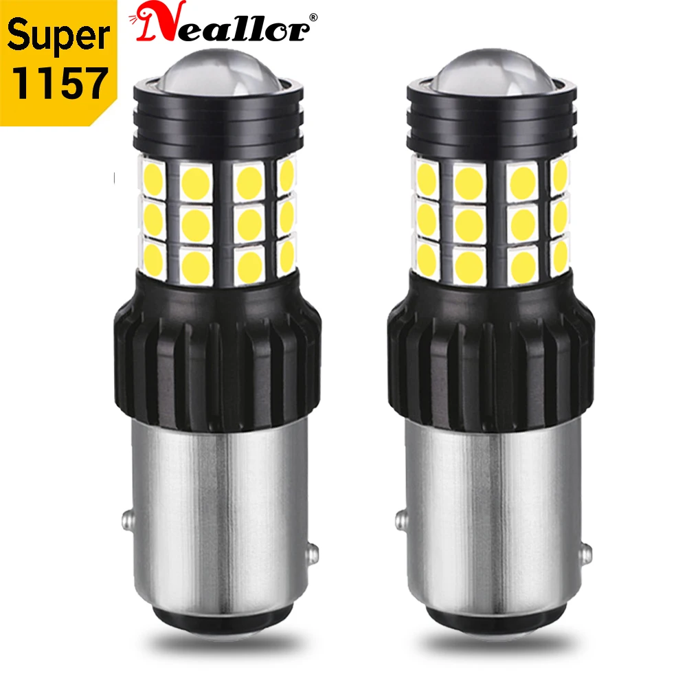 

2pcs 1156 BA15S P21W 1157 P21/5W BAY15D T20 T25 7443 LED Car Tail Bulb Brake Lights Reverse Lamp Daytime Running Signal Light VW