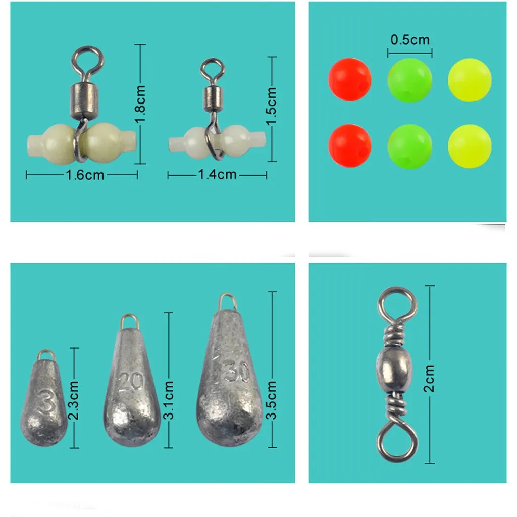 177 шт. Детский набор Рыболовных Снастей С грузиком|Рыболовные снасти| |
