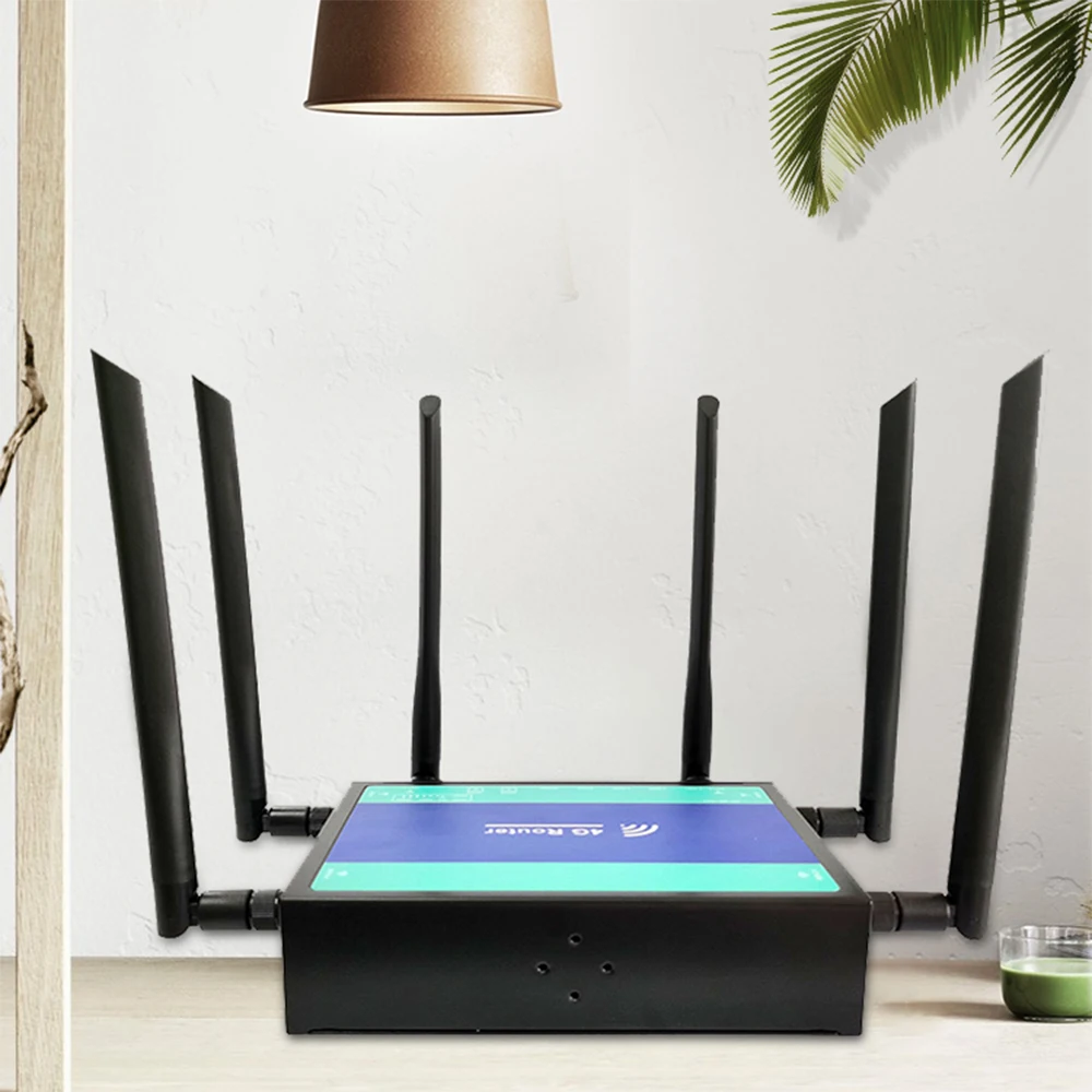 4G Wi Fi двойной сим карта маршрутизатор промышленного компьютера 100 м GSM CPE LTE VPN PPTP L2TP