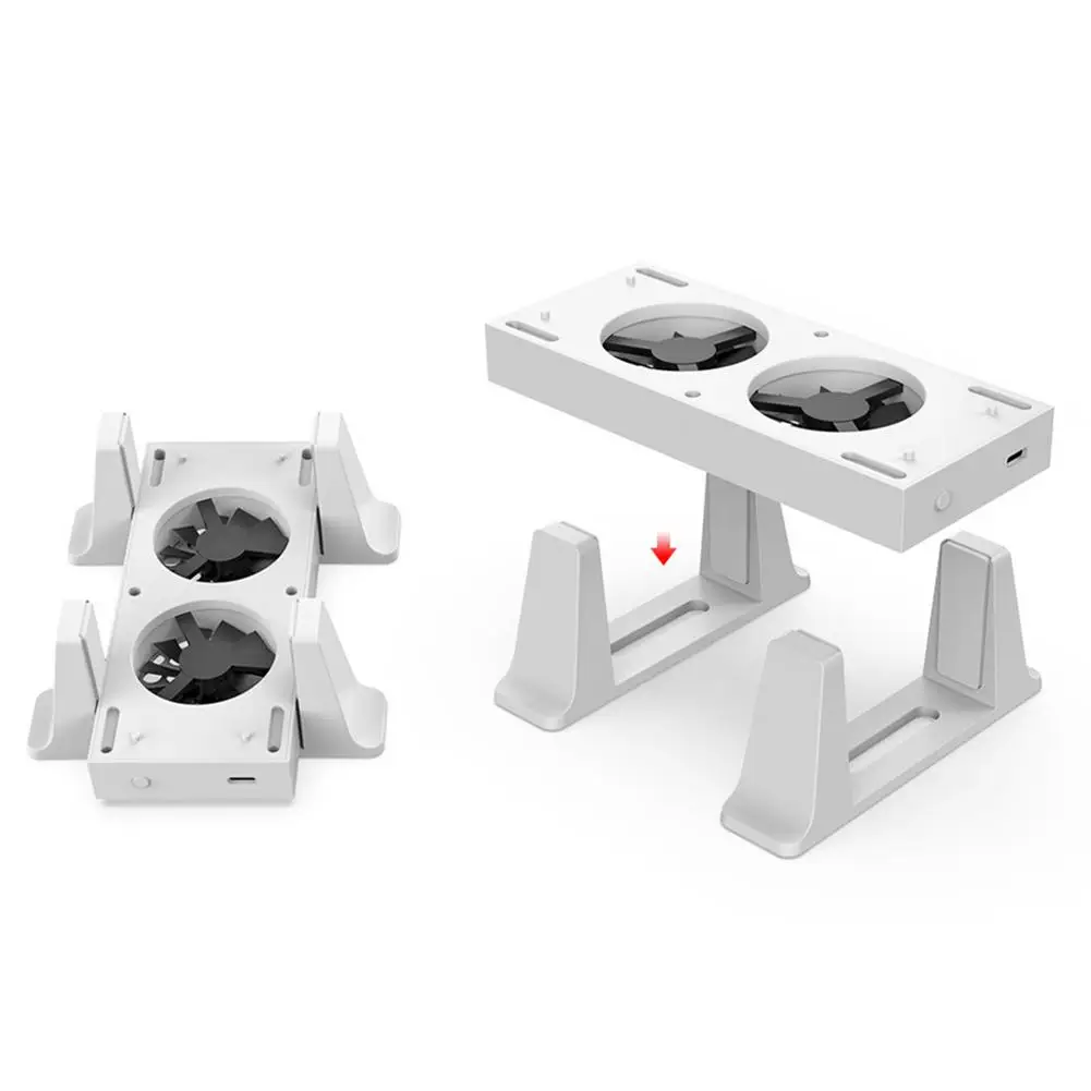 

Подставка для консоли, вертикальный держатель с охлаждающим вентилятором для консоли Xbox