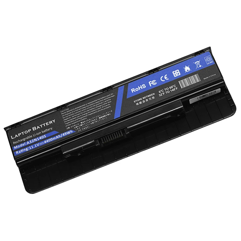 ApexWay 4400MANH 11 1 V аккумулятор A32N1405 для ASUS G551 G551J G551JK N551JW4720 N751 G551JM G551JW N751JK ROG G58 G58J |