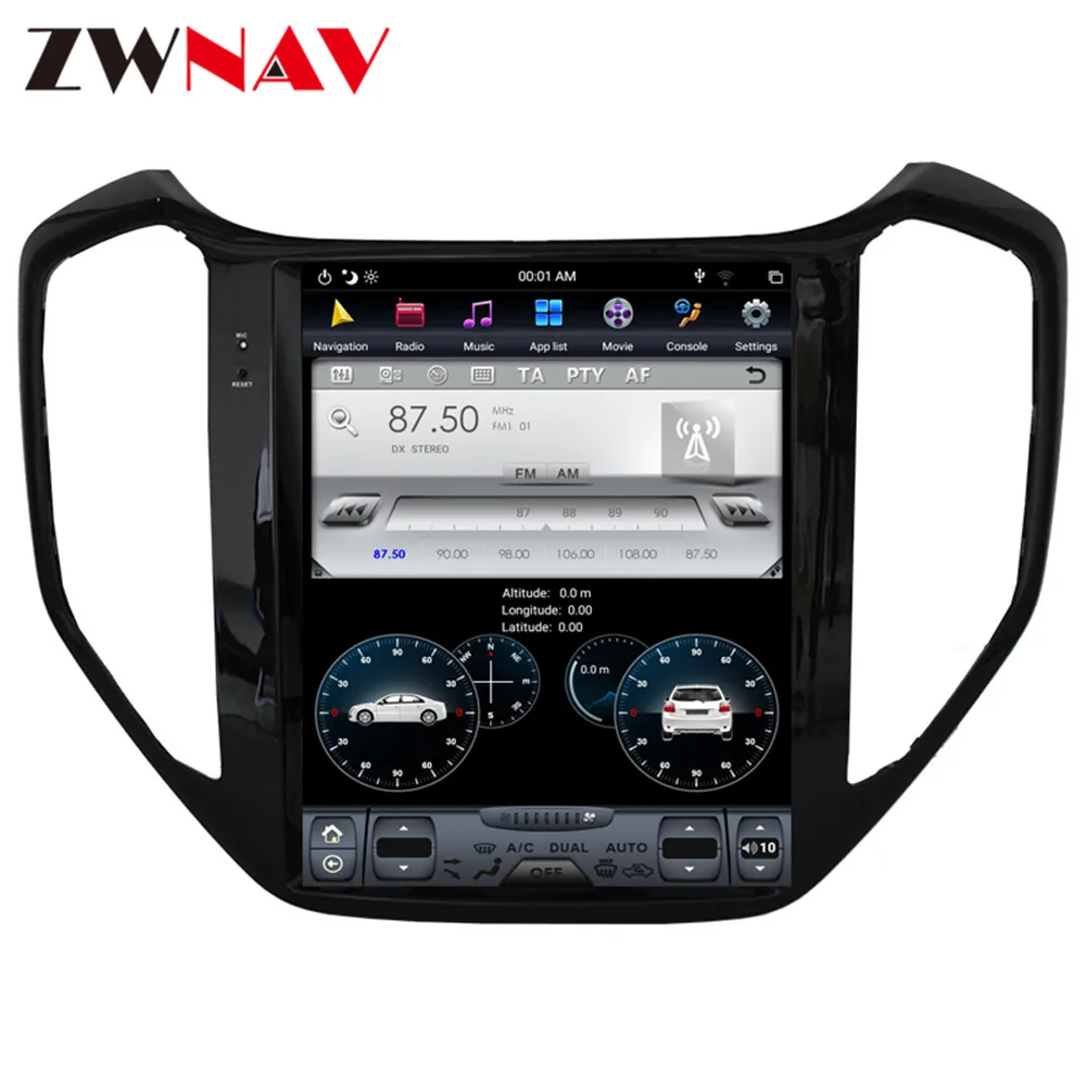 

ZWNAV Auto Electronics 4g gps tracker Car Multimedia dvd Player For Changan CX70 2016-2018 car Audio Radio car stereo head unit