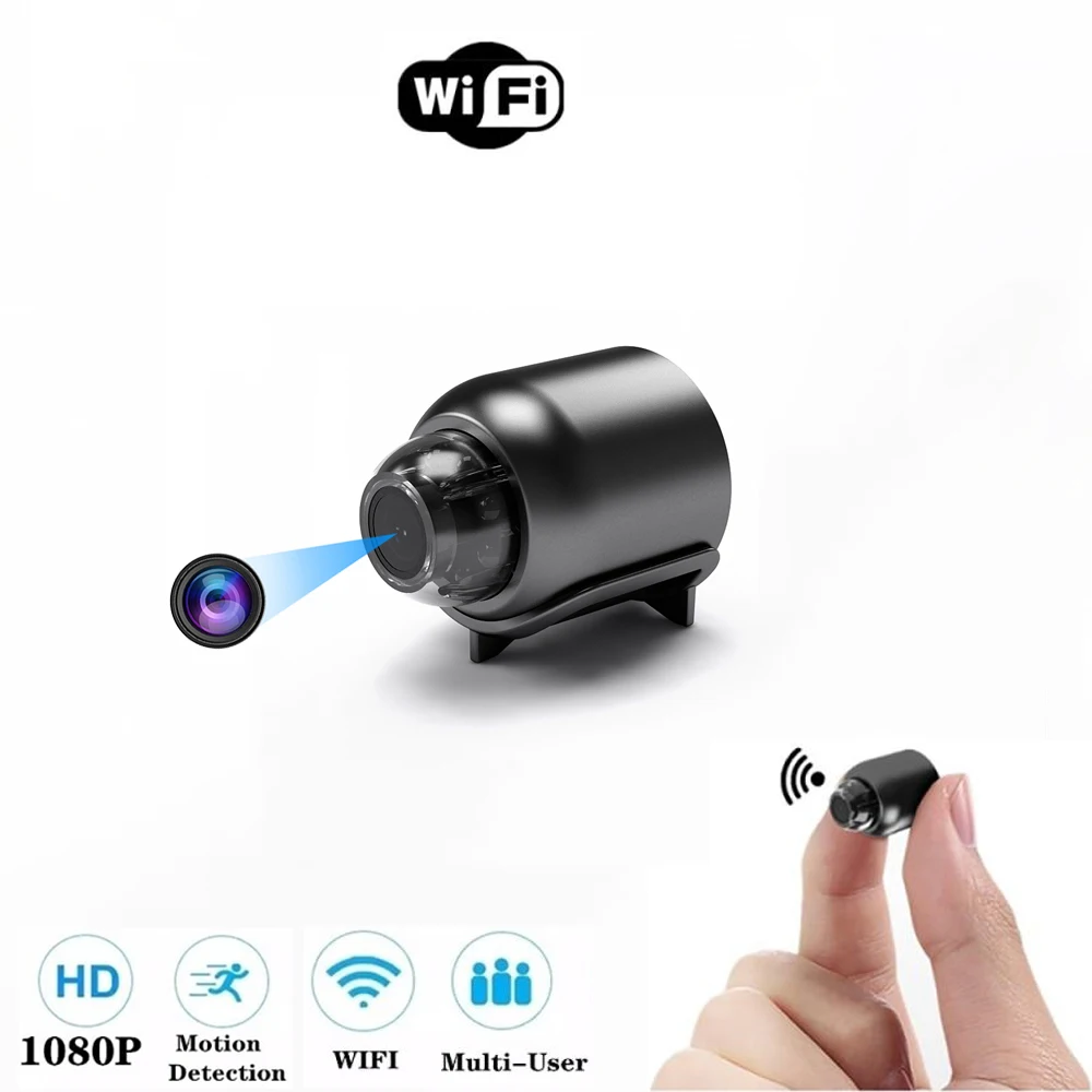 

New Wireless Network Camera Mini Wifi Surveillance Camera 1080P HD Home Night Vision Remote Monitoring Mini Baby Monitor