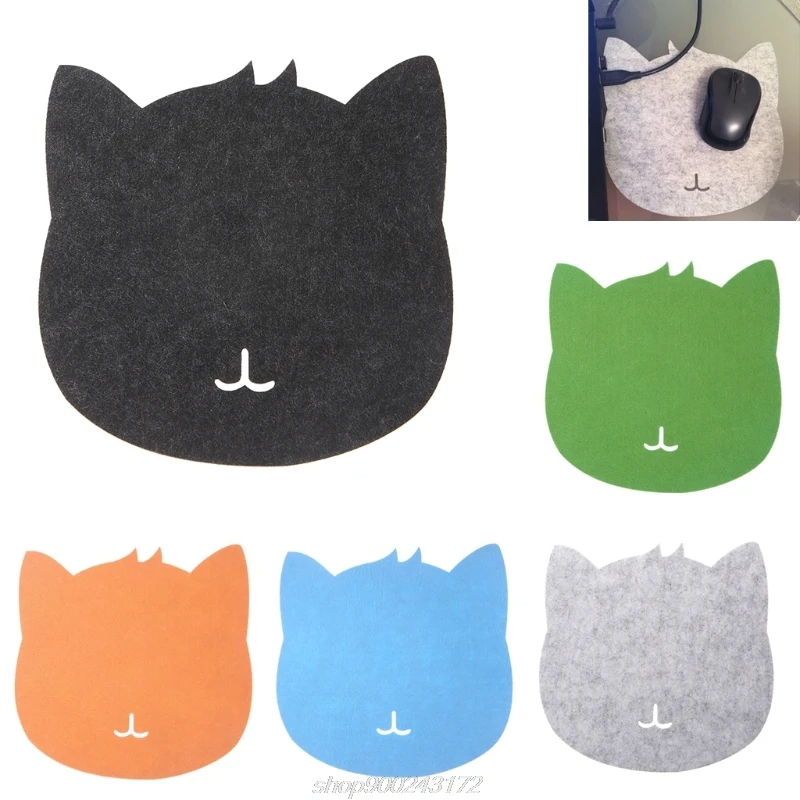 

Universal Thicken Mouse Pad Felt Cloth 200x200x3mm Cute Mouse Pad Mat M04 21 Dropshipping