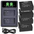 Аккумулятор с зарядным устройством для Panasonic Lumix FZ1000 FZ300 FZ2500 FZ200 G5 G6 G7 GX8 GH2 G85, 1500 мАч