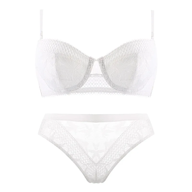 

Unlined Thin Brassiere Wireless Bra Set Underwire Women's Underwear Lingerie Femme Hot Bra and Brief Sets Underwear & Sleepwears