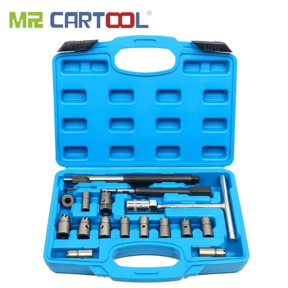 MR CARTOOL 17 шт. дизельный инжектор сиденья CDI специальные инструменты очиститель для