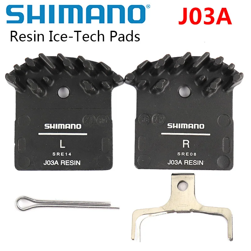 SHIMANO дисковые Тормозные колодки DEORE XT SLX DEORE J03a Смола Ice Tech J04C Металл Ice Tech тормозные колодки MTB Горный сиденья для велосипеда