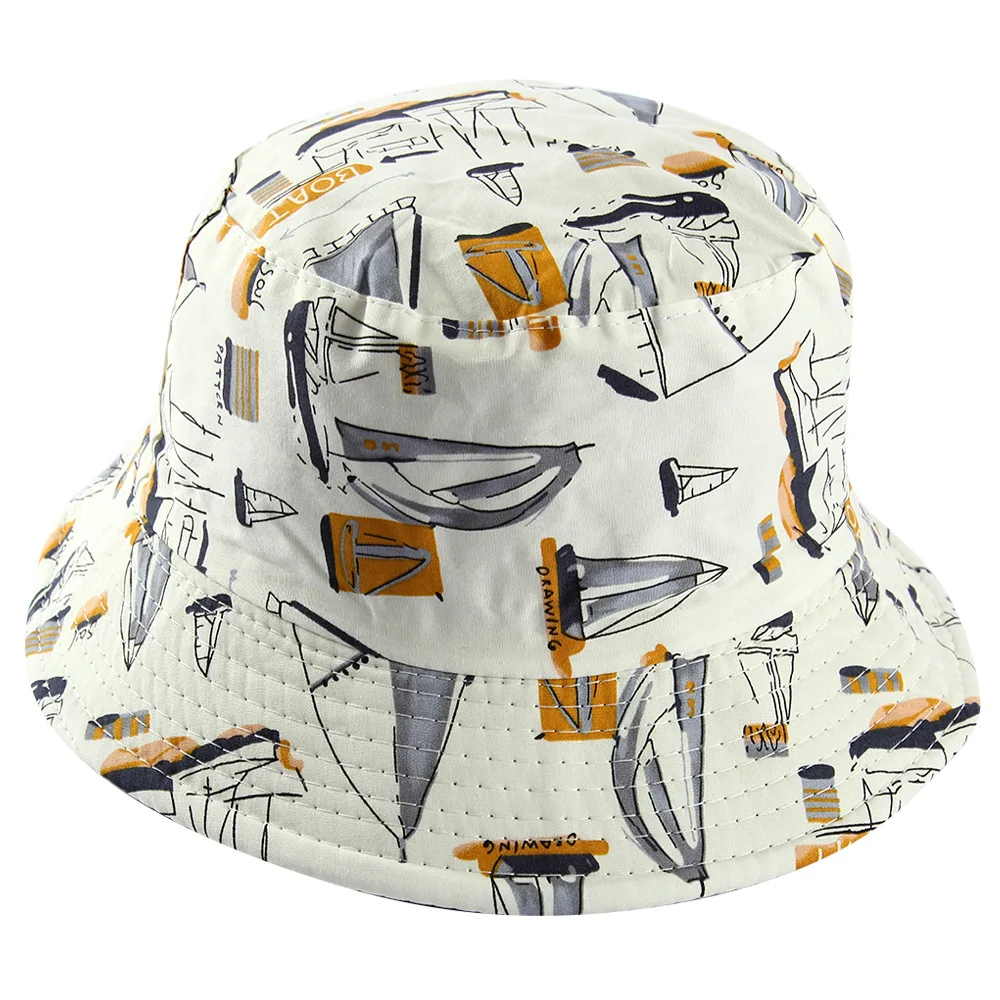 

2020 trendy men's autumn sailing boat with double-sided fisherman hats