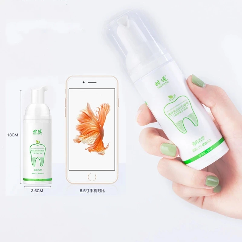 Зубная паста чистый мусс для зубов ослепительный белый порошок полости рта