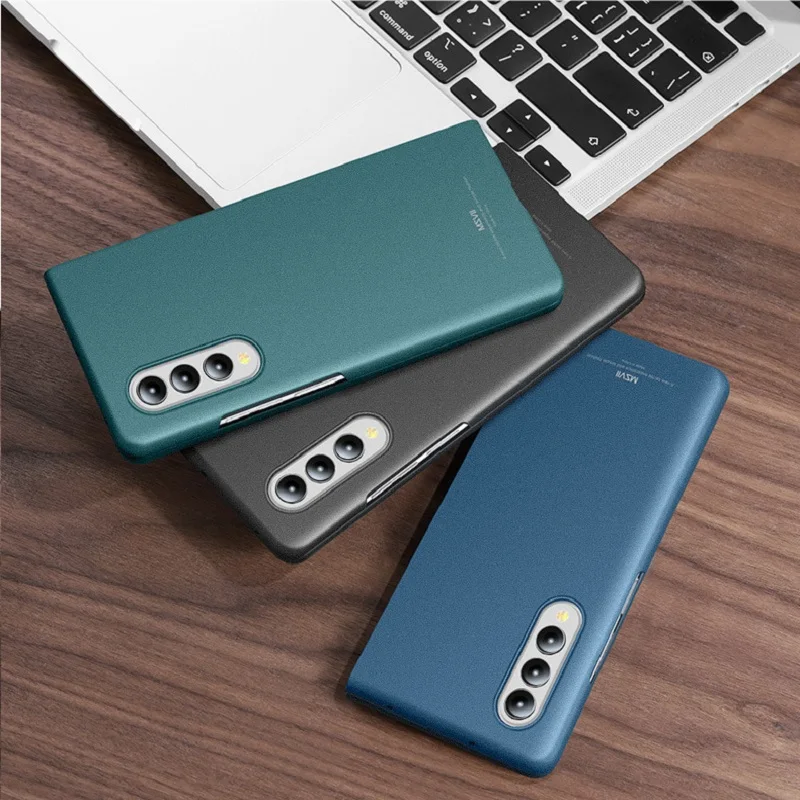 Ultra Thin Matte Case for Samsung Z Fold 3 Cover Slim All-inclusive Fold3 Shockproof Shell for Galaxy Z Fold 3 Case