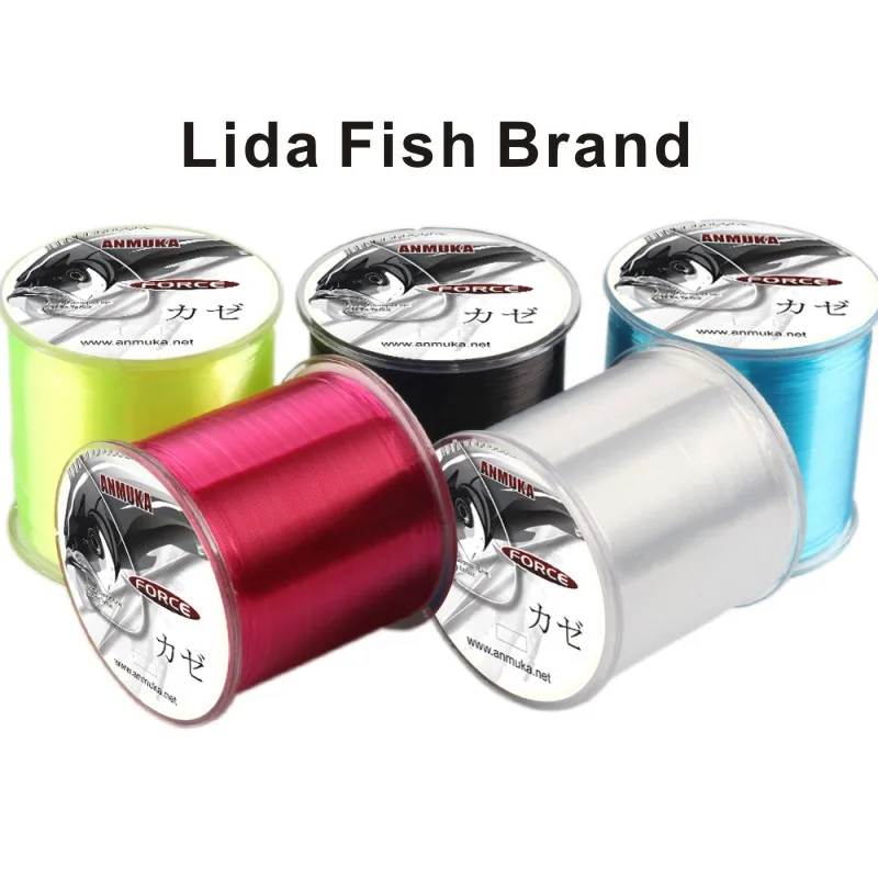 

Super strong force 500 meters imported raw silk nylon thread LB3.5-14.5 PE Line 0.1-0.5mm Tough and strong fishing line