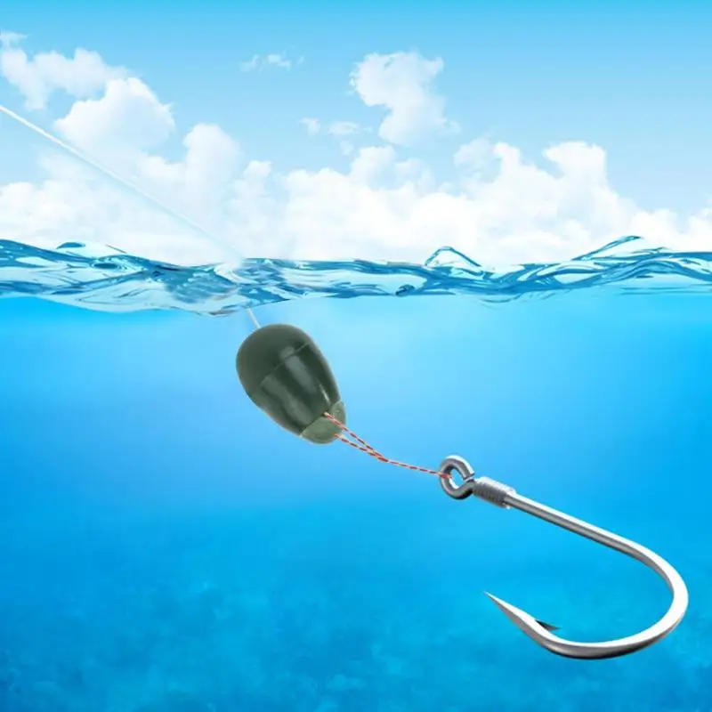 10/20pcs ABS Terminal Angling Tackle Lures Beads Accessories Baits Tools Fishing Quick Change Method Feeder Line Holder | Спорт и