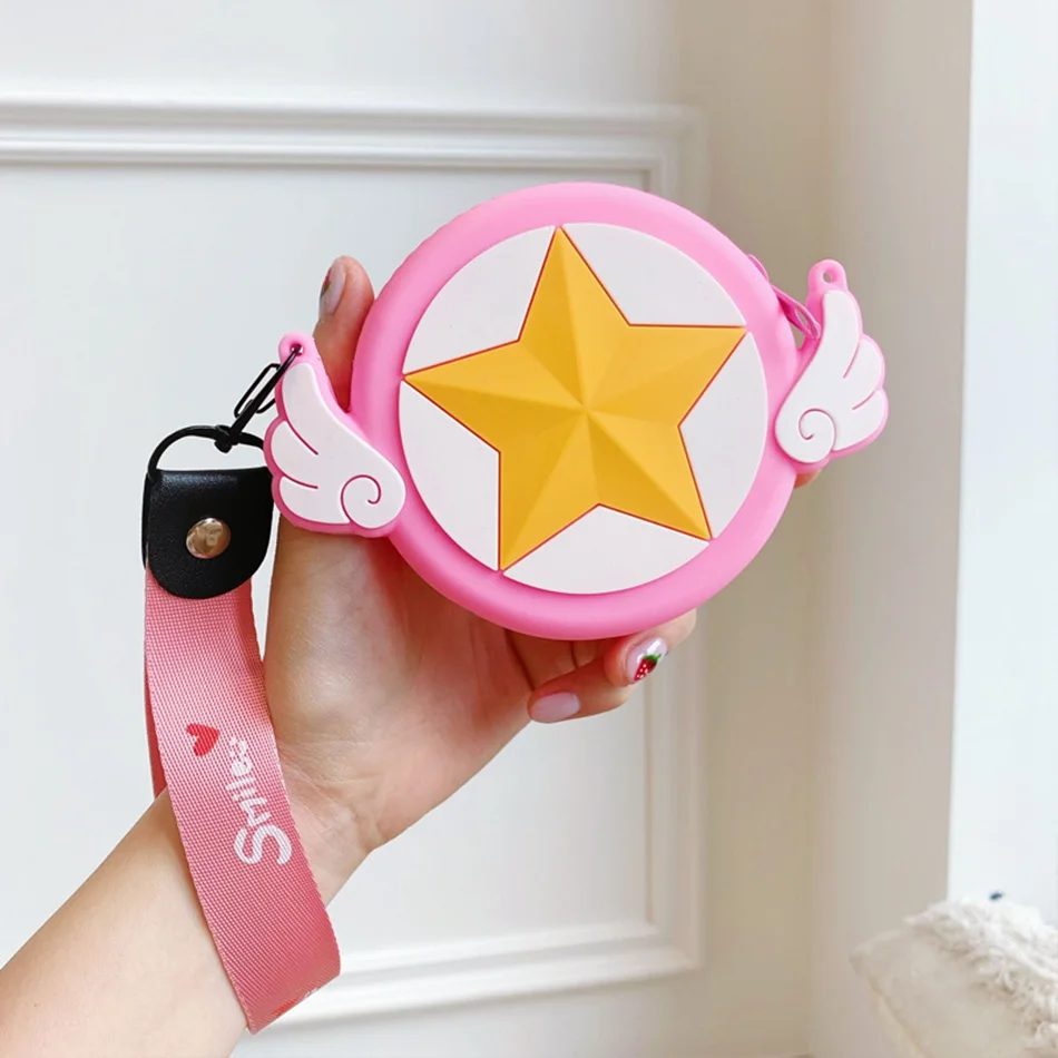 Чехол для наушников AirPods кожаный чехол с милой звездой Apple Airpods 2 чехла карманная