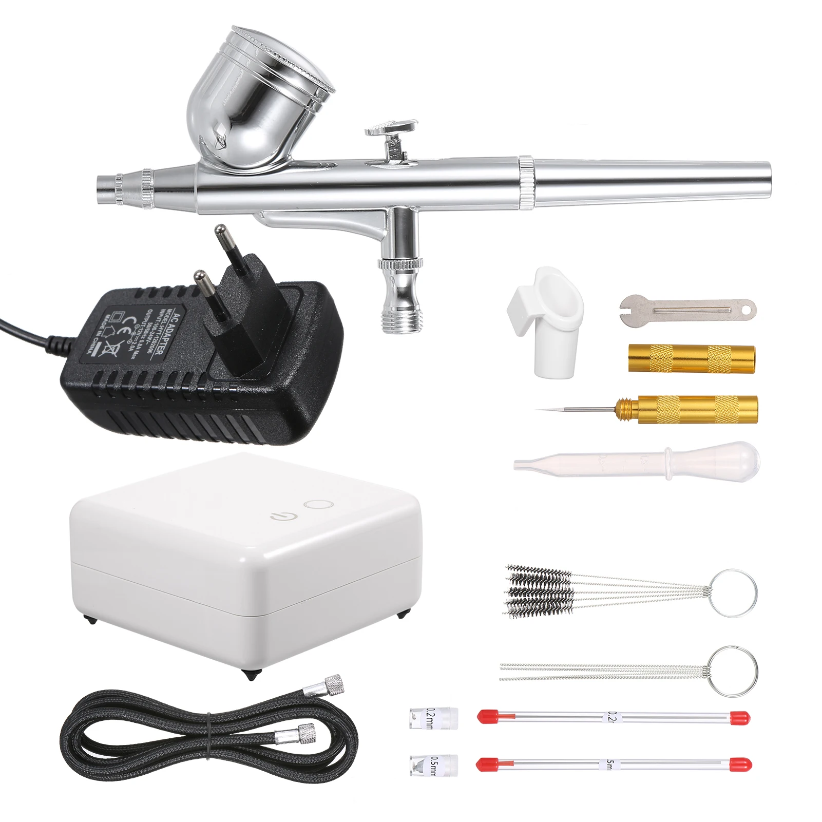 

Многофункциональный Аэрограф, мини воздушный компрессор, набор гравитационных подающих воздушных щеток для автомобиля, пирожных, обуви, од...