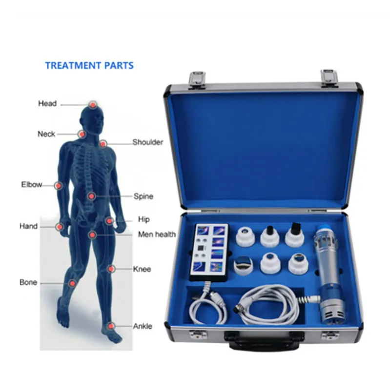 

2020 Top Quality ED Extracorporeal Shock Wave Therapy Equipment Shockwave Machine Pain Relief Massager Host Separable Device DHL