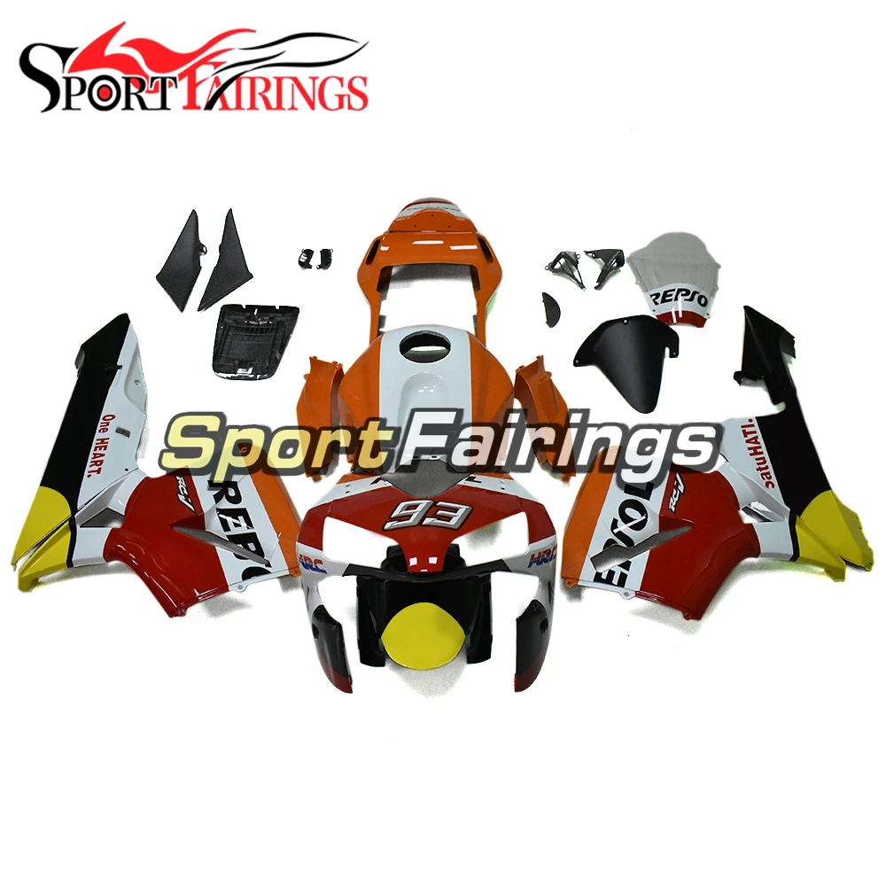 Новый полный набор обтекателей для Honda CBR600 RR F5 03 04 CBR600RR 2003 2004 ABS пластик мотоцикл