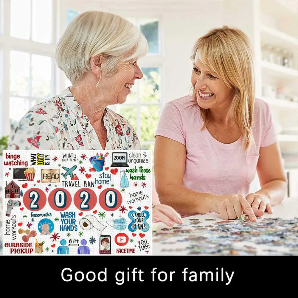 

100 Piece Jigsaw Puzzle for Kids Every Piece is Unique, Pieces Fit Together Perfectly For 2020 Personalized Gifts