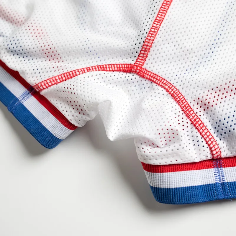 Боксеры шорты мужское нижнее белье сетка хлопок мужские боксеры сексуальное Cueca