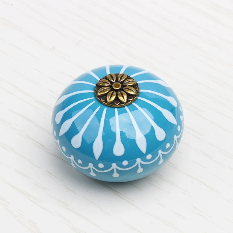 JD 5 цветов керамическая дверная ручка черный/серый/желтый/розовый/синий шкаф для