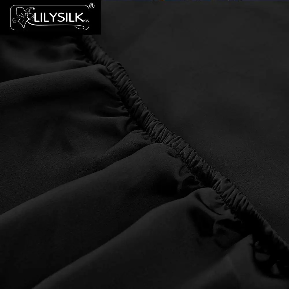Lilysilk 3 шт. шелк Постельное белье 100% шелковицы Бесшовные установлены Простыни