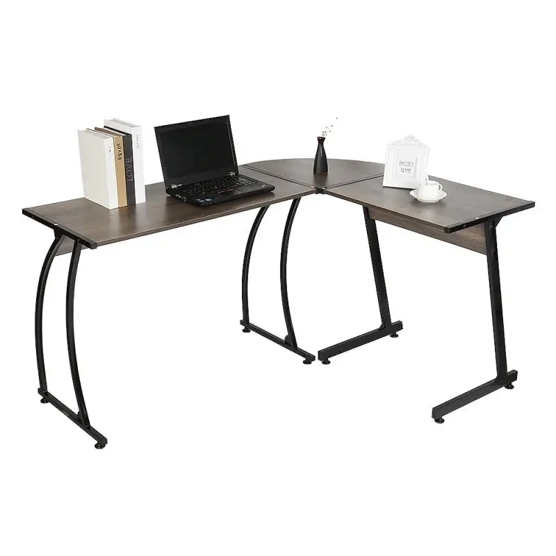 

Modern Simple L-Shaped Corner Desktop Computer Desk Table Laptop Table Writing Desk Home Office Furniture Standing Desk Meubles