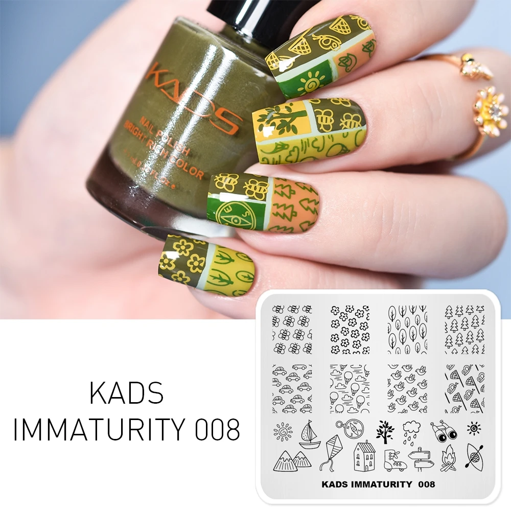 Ариеслибра пластина для стемпинга нейл арта цветок дерево птица рисунок ногтей