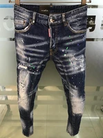 2021 new authentic classic dsquared2 new womenmen jeans ripped for dsq jeans pants biker jeans outwear man pants a232