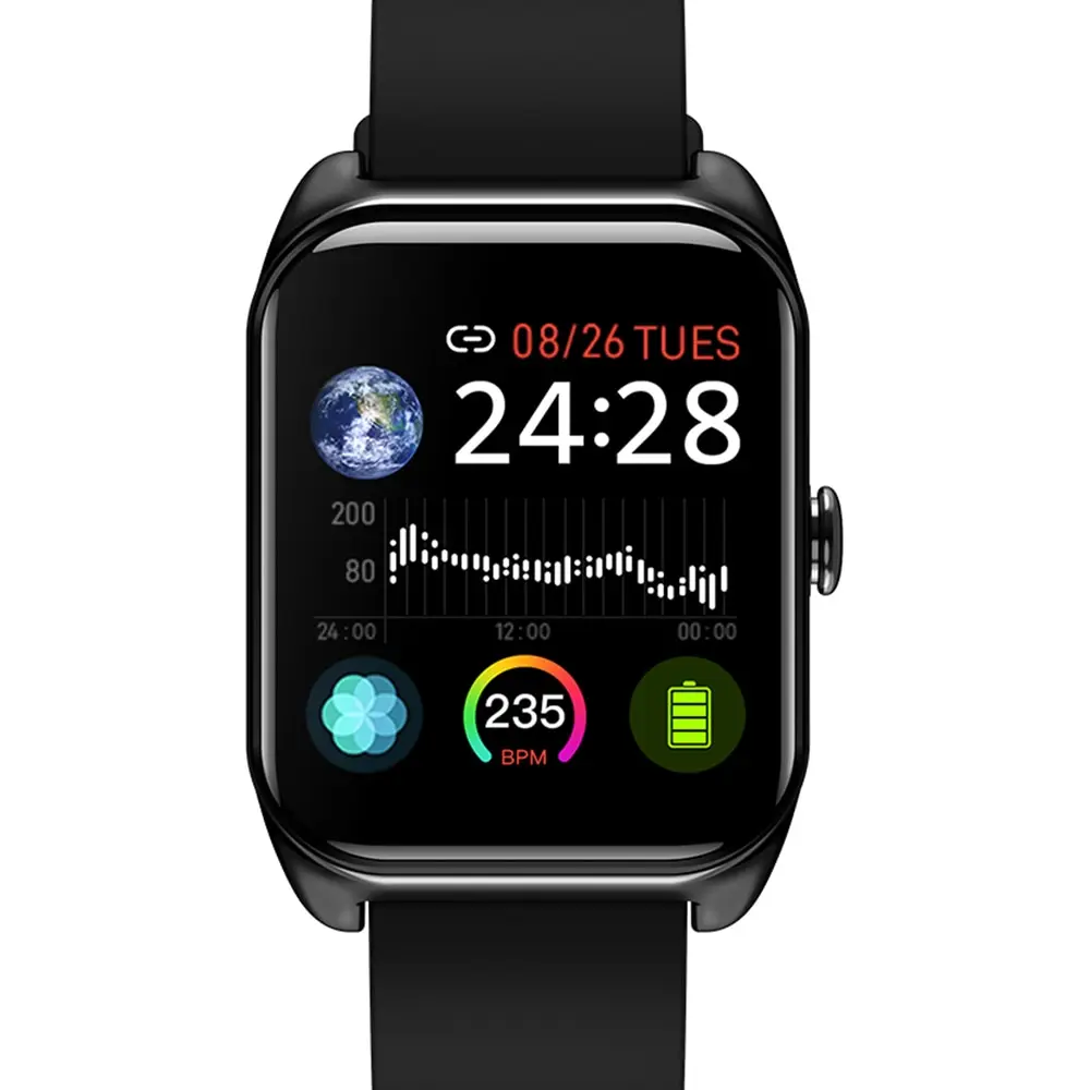 

B58 New Upgraded Smart Watch IP68 Waterproof Heart Rate Monitor Blood Pressure Sport Tracker Smart Bracelet For Android IOS