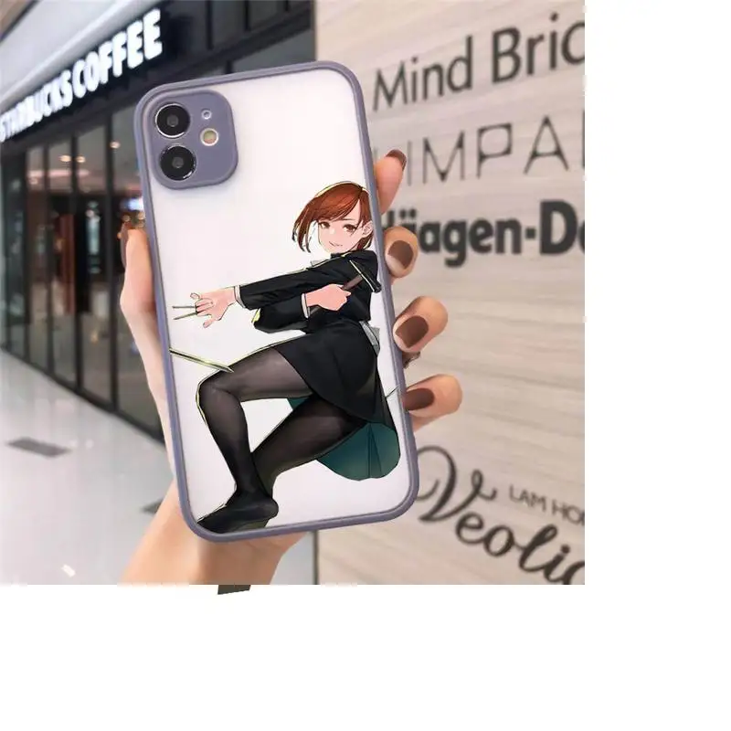 

Jujutsu Kaisen Anime high quality Phone Cases Matte Transparent for iPhone 7 8 11 12 s mini pro X XS XR MAX Plus cover funda