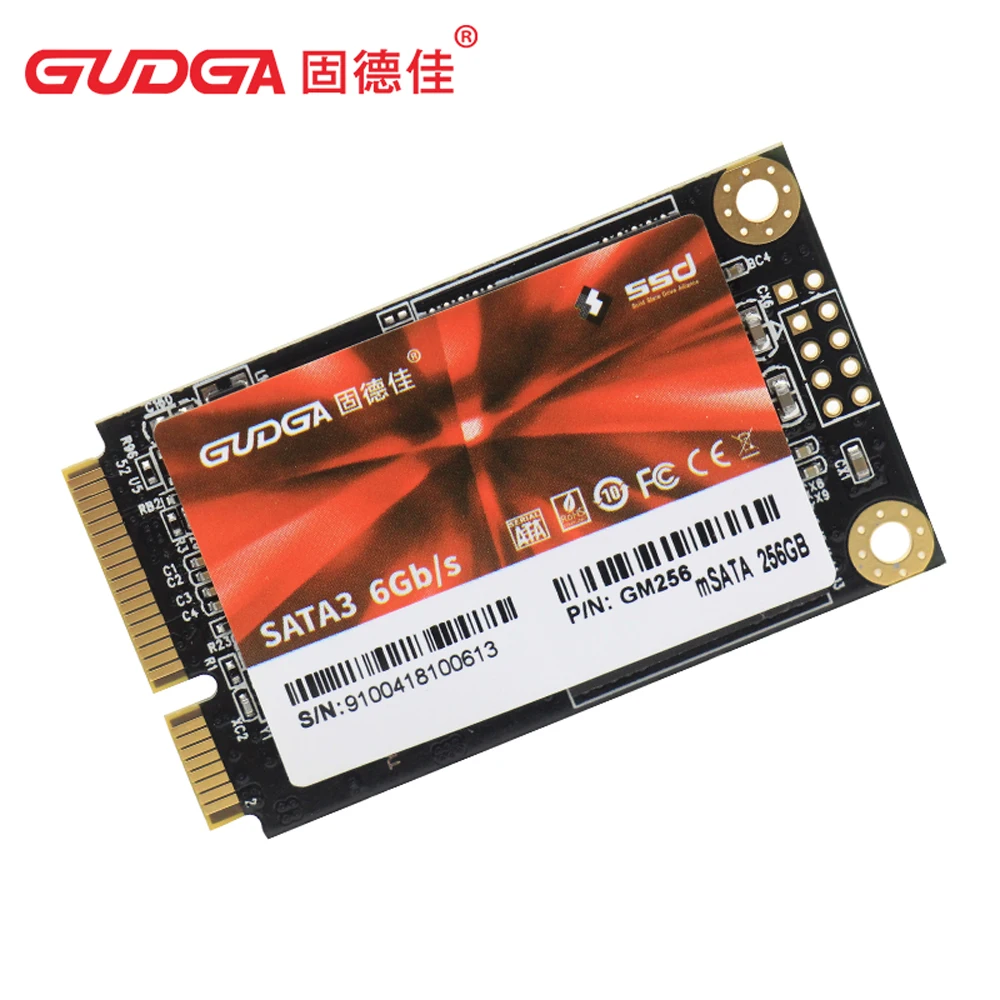 GUDGA SSD 128 ГБ Мини mSATA SATA3 Внутренний твердотельный накопитель Жесткий диск для Acer EC