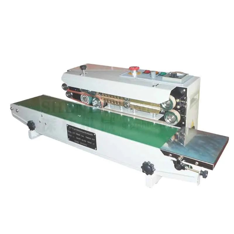 Непрерывная машина для запечатывания пластиковых пакетов автоматическая