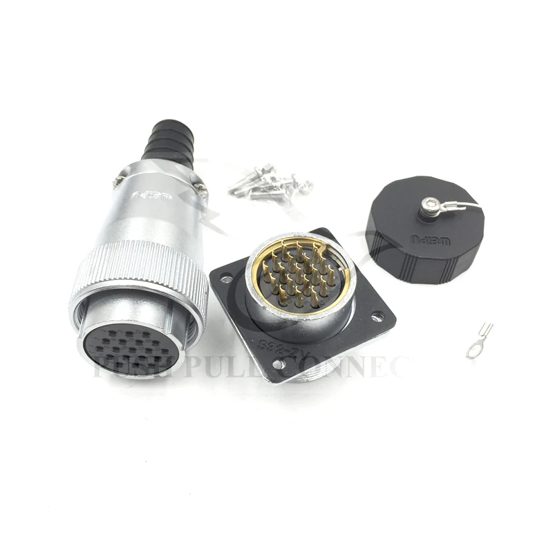 Оригинальный разъем Weipu WS32 TQ + Z 4 6 8 10 10B 11 12 13 19 Pin женский вилка кабеля в рукаве