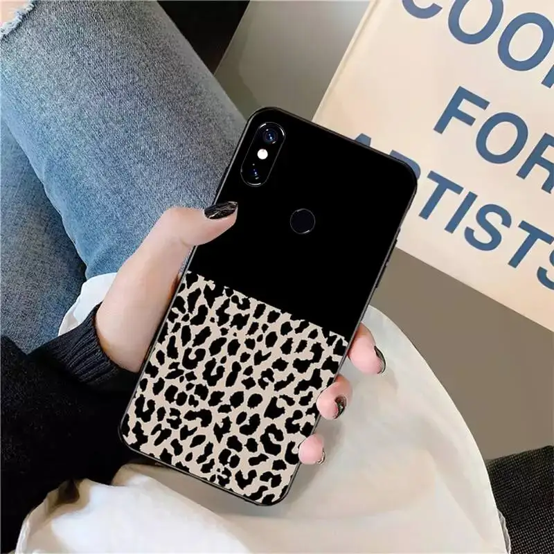 

Sexy Leopard Print Pattern Phone Case For Xiaomi Redmi note 7 8 9 t max3 s 10 pro lite coque funda shell cover