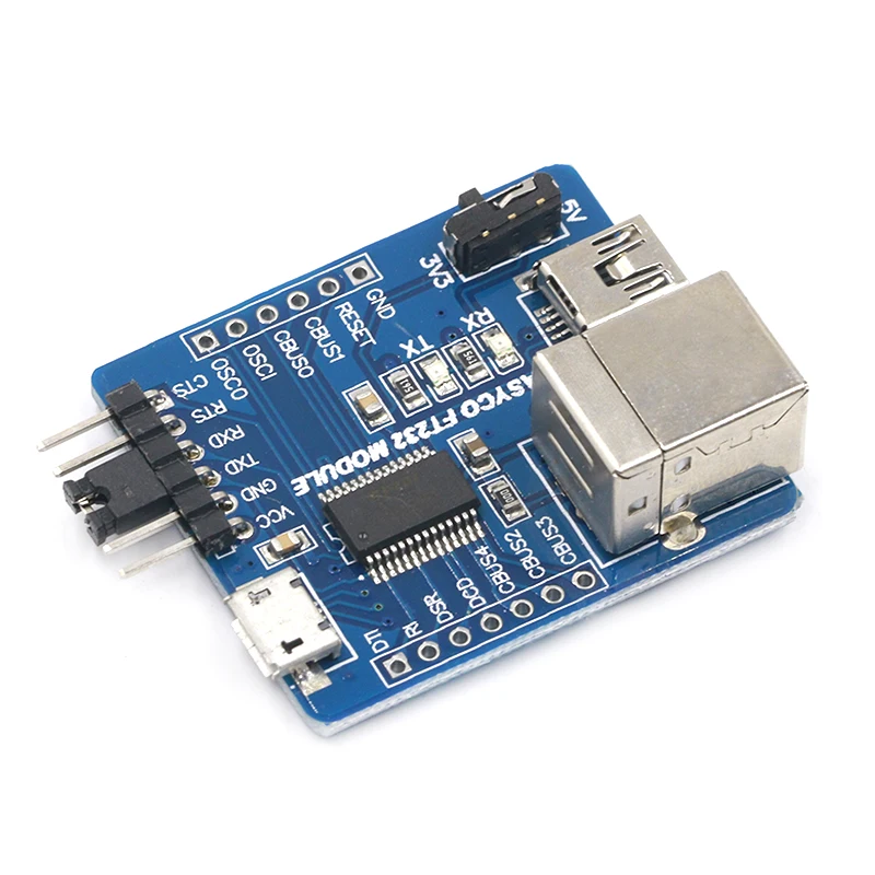 FT232RL 3 в 1 USB к модулю последовательного порта Type B / MINI Micro интерфейс UART для Arduino |