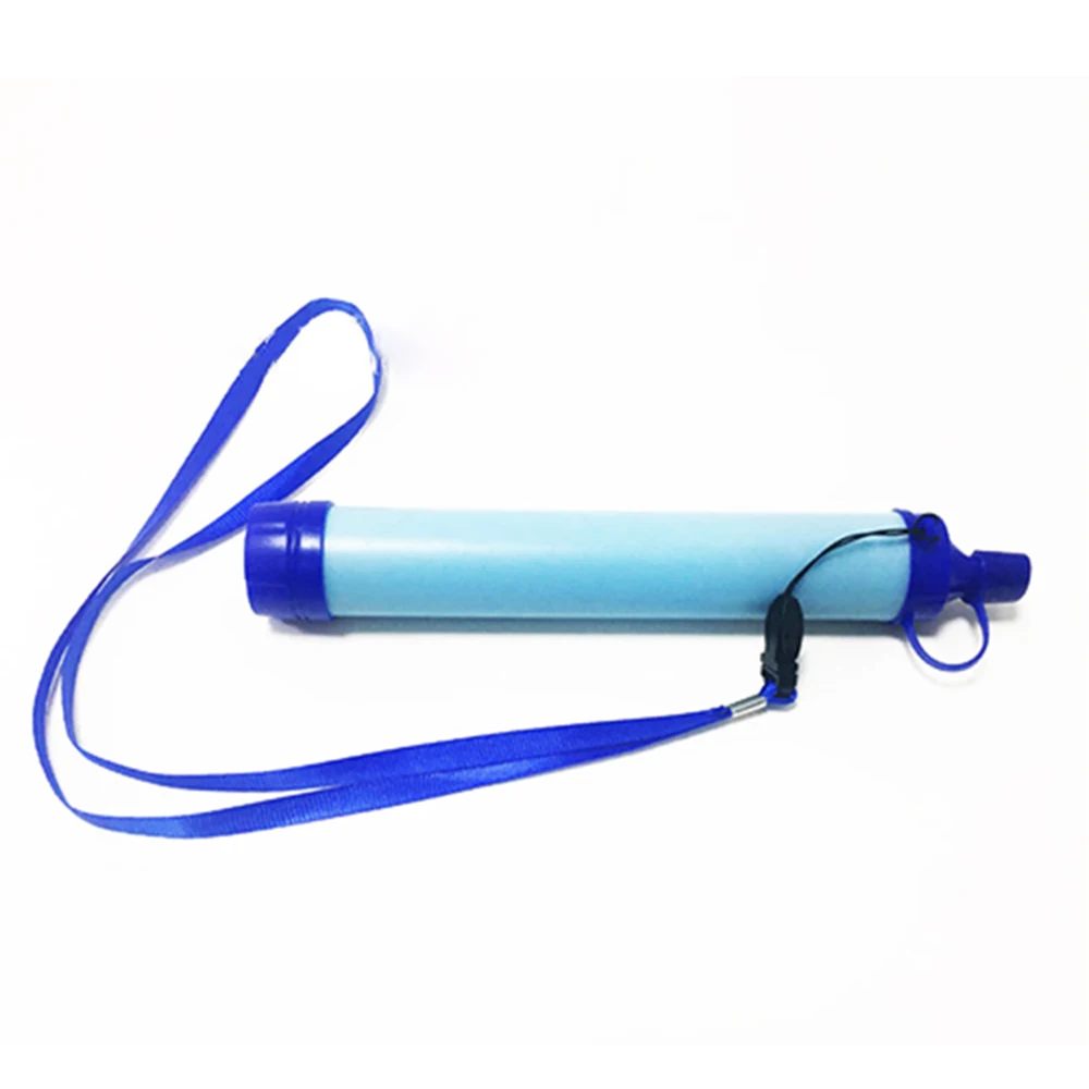 Outdoor EDC Survival Water Filter Straws Camping Equipment Purifier Filtration System Emergency Hiking Accessories | Спорт и