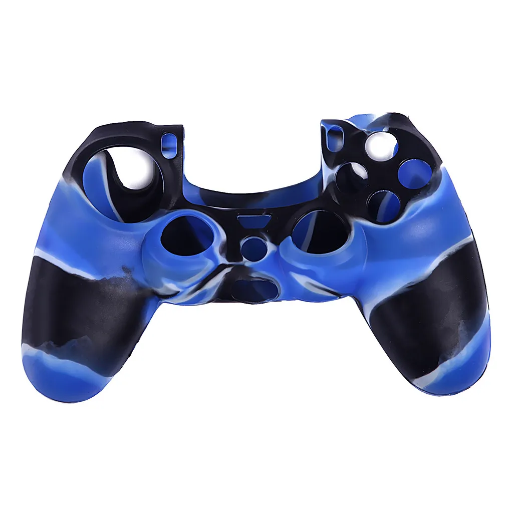 Силиконовый резиновый чехол для playstation 4 PS4 беспроводной контроллер игровые аксессуары Чехлы